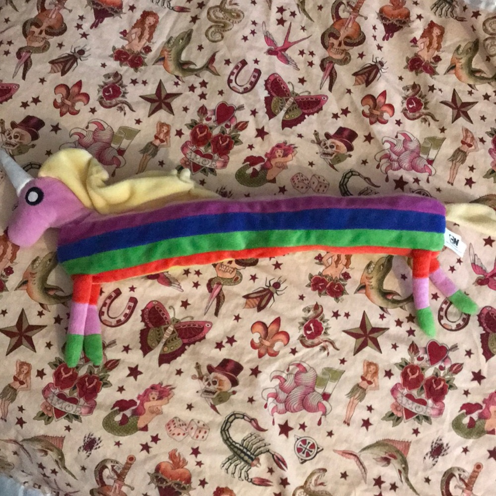 SOLD🌈Lady Rainicorn from Adventure Time plushy.